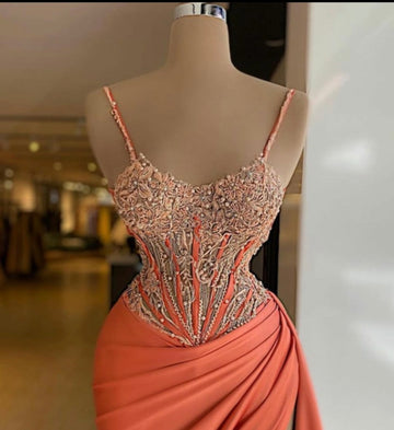 Tangerine Twist Gown